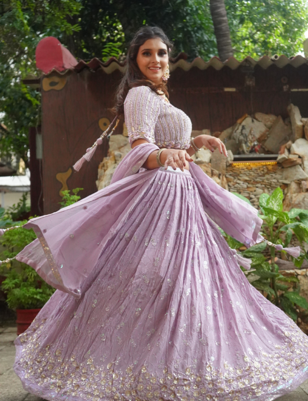 Light chocolate Bridal Choli