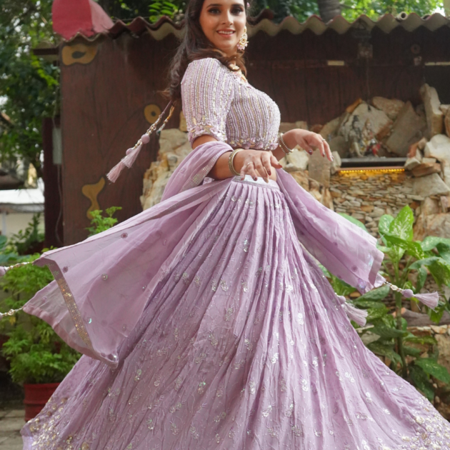 Light chocolate Bridal Choli