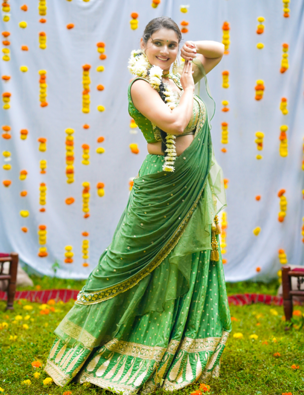 Mehndi Bridal Lehnga
