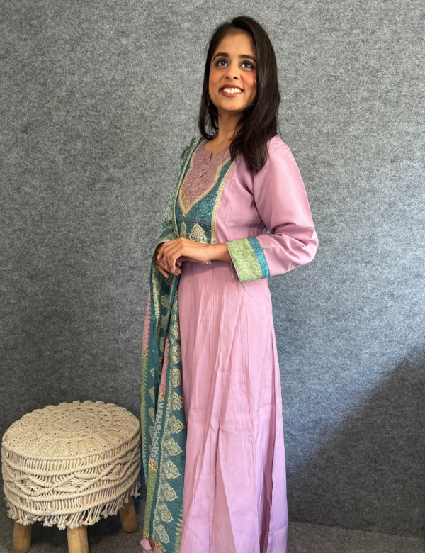 Lavender Kurta Set