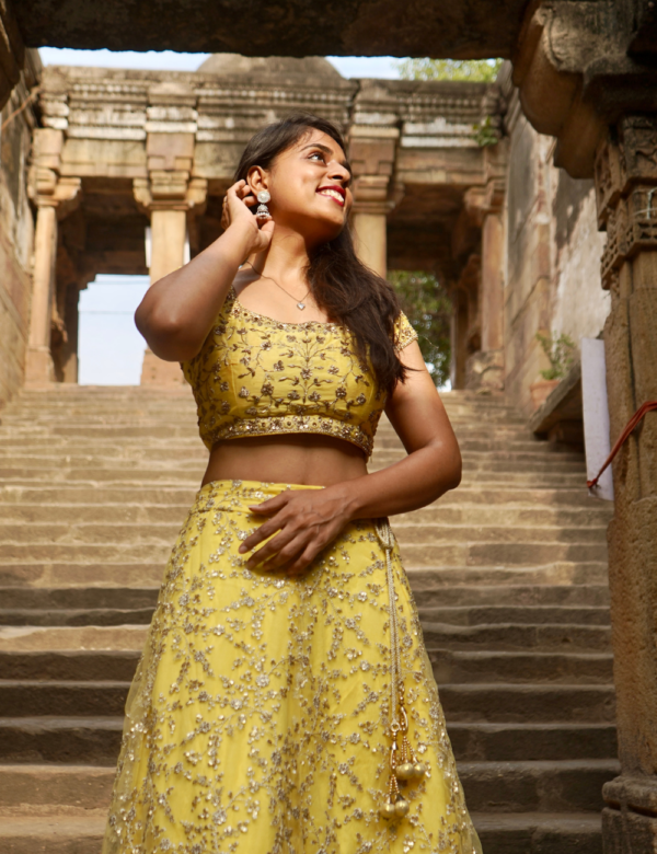 Yellow Lehnga