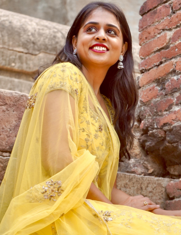 Yellow Lehnga - Image 5