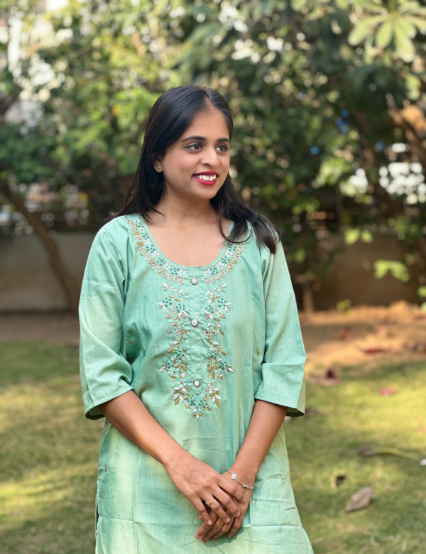 Embroidery Kurti - Image 7